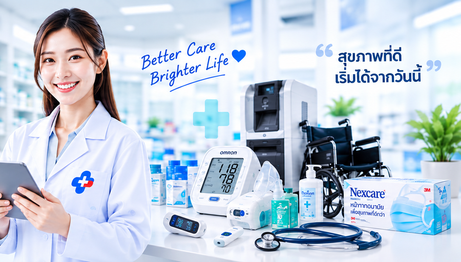 เภสัชกร JP Pharmacy พร้อมสินค้าสุขภาพ